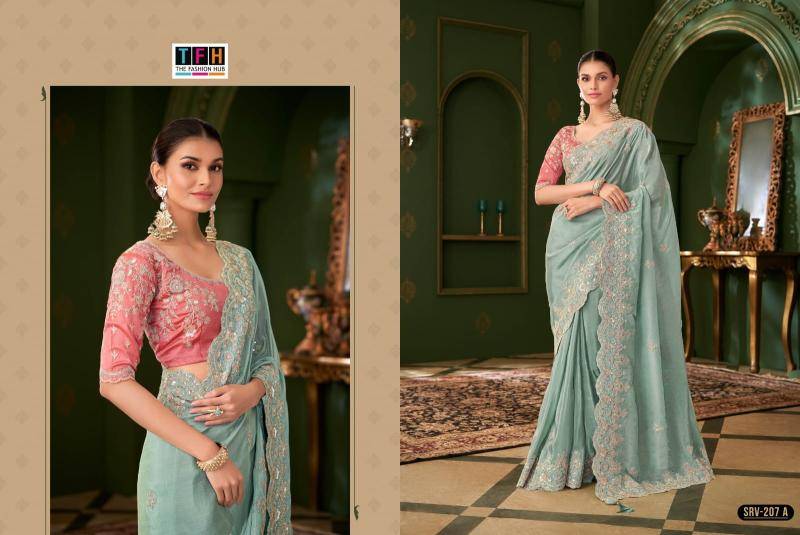 Tfh sarvaratna hits Wholesale saree market in Delhi